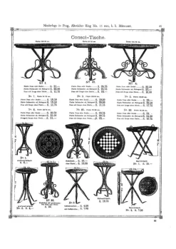 Best Pamono Console Table attributed to Michael Thonet for Thonet, 1880s
