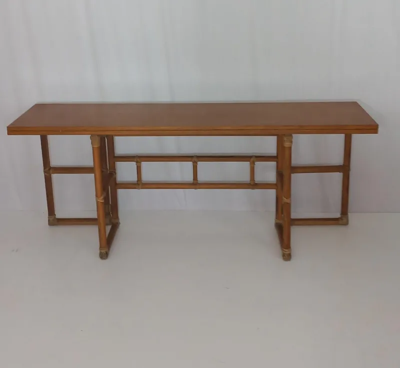 Pamono Console Table by Lyda Levi for McGuire, 1970s