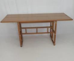 Pamono Console Table by Lyda Levi for McGuire, 1970s