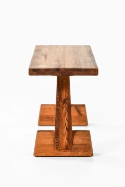 Pamono Console Table in Acid-Stained Pine attributed to Axel Einar Hjorth, 1932><noscript><img width=