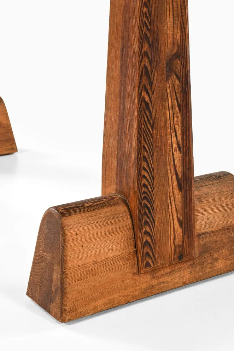 Pamono Console Table in Acid-Stained Pine attributed to Axel Einar Hjorth, 1932> Console Tables