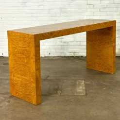Clearance Pamono Console Table with Burlwood from Selva