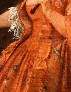 Pamono Constantino Sereno, Young Lady and Governess, Oil on Board, 1875><noscript><img width=