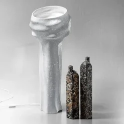 Pamono Contemporary Concrete Accent Floor Lamp by Donatas><noscript><img width=