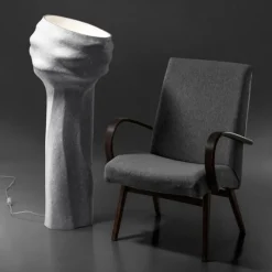 Pamono Contemporary Concrete Accent Floor Lamp by Donatas><noscript><img width=