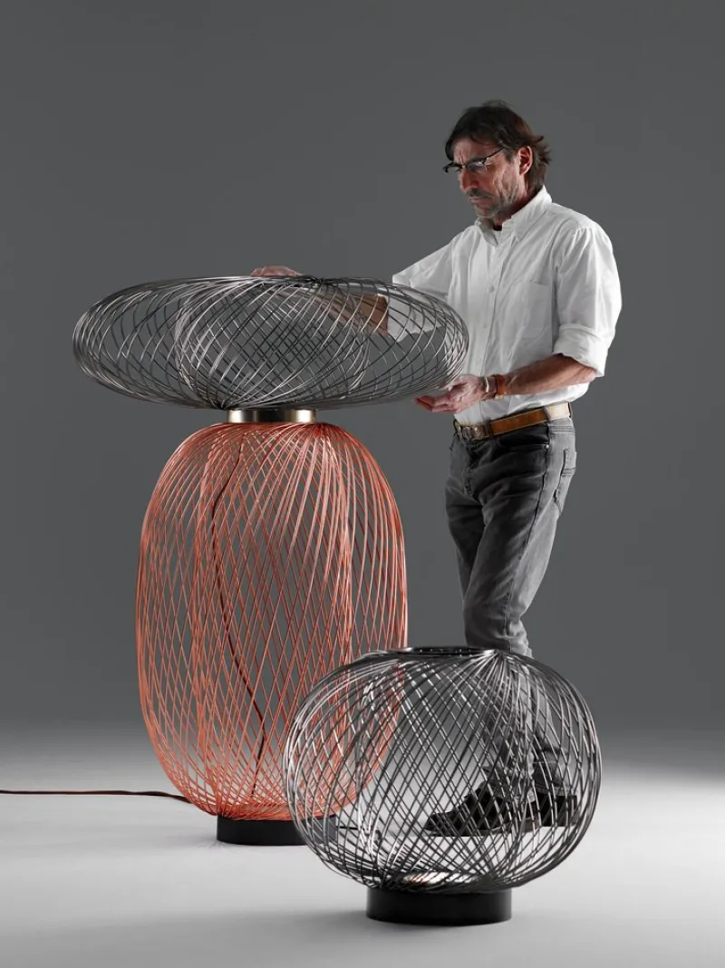 Pamono Copper Anwar T 90 Pendant by Parachilna> Ceiling Lights