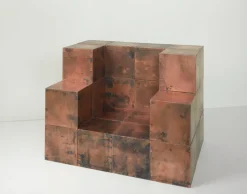 Online Pamono Copper Cubes by Paul Kelley, Set of 10
