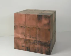 Online Pamono Copper Cubes by Paul Kelley, Set of 10