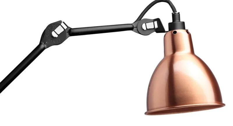 Pamono Copper Lampe Gras N° 304 L40 Wall Lamp by Bernard-Albin Gras> Wall Lights & Sconces