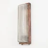 Pamono Copper Pagoda Bulkhead Wall Light from Holophane, 1920s> Wall Lights & Sconces