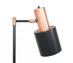 Pamono Copper Studio Floor Lamp by Jo Hammerborg for Fog & Mørup, 1960s><noscript><img width=