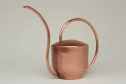 Pamono Copper Watering Can for Window Plants in the style of Bauhaus from Eugen Zint, 1960s><noscript><img width=