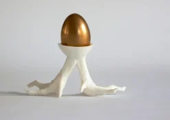 Clearance Pamono Coq en Páte Egg Cup from Volokhova Porcelain