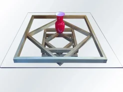 Pamono Corinth Coffee Table by Ferdinando Meccani> Tables