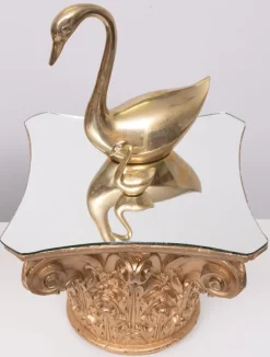 Discount Pamono Corinthian Capital Side Tables, 1970s, Set of 2