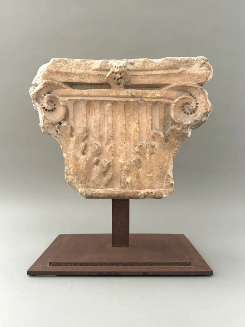 Pamono Corinthian Capital with a Flat Column, Early 16th Century> Pedestals And Columns
