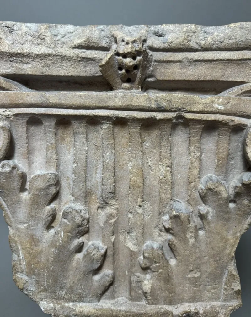 Pamono Corinthian Capital with a Flat Column, Early 16th Century> Pedestals And Columns
