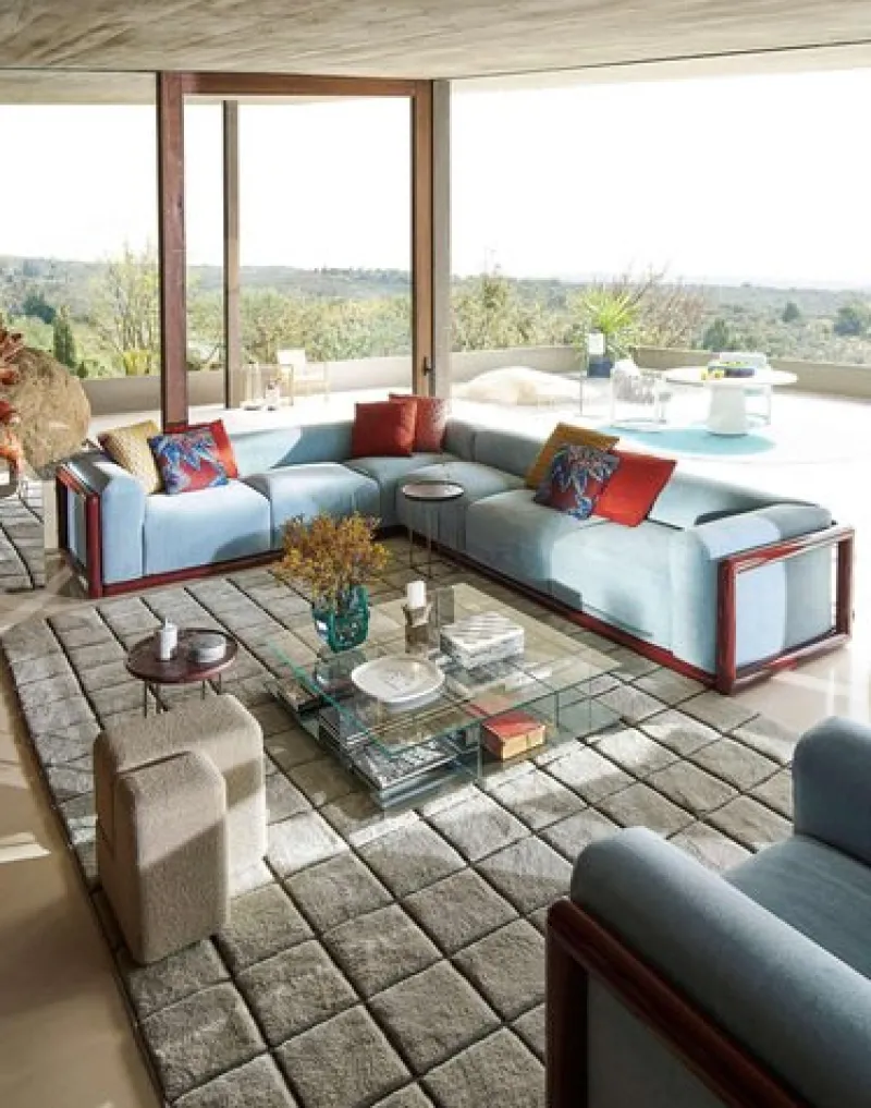 Clearance Pamono Cornaro Three Seater Sofa by Carlo Scarpa for Cassina