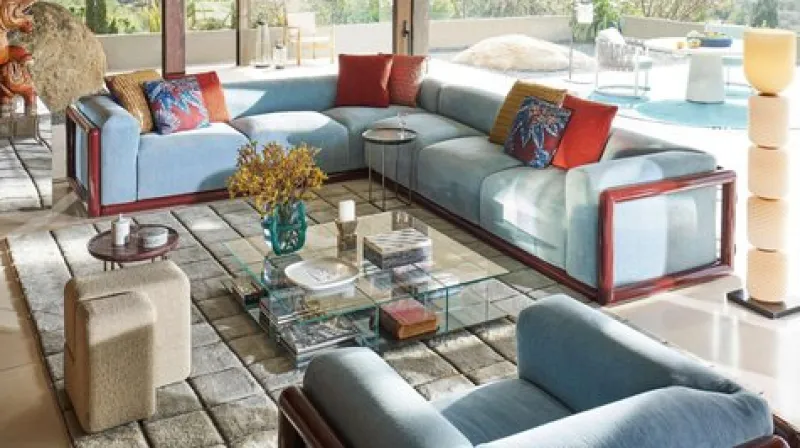 Clearance Pamono Cornaro Three Seater Sofa by Carlo Scarpa for Cassina