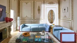 Clearance Pamono Cornaro Three Seater Sofa by Carlo Scarpa for Cassina