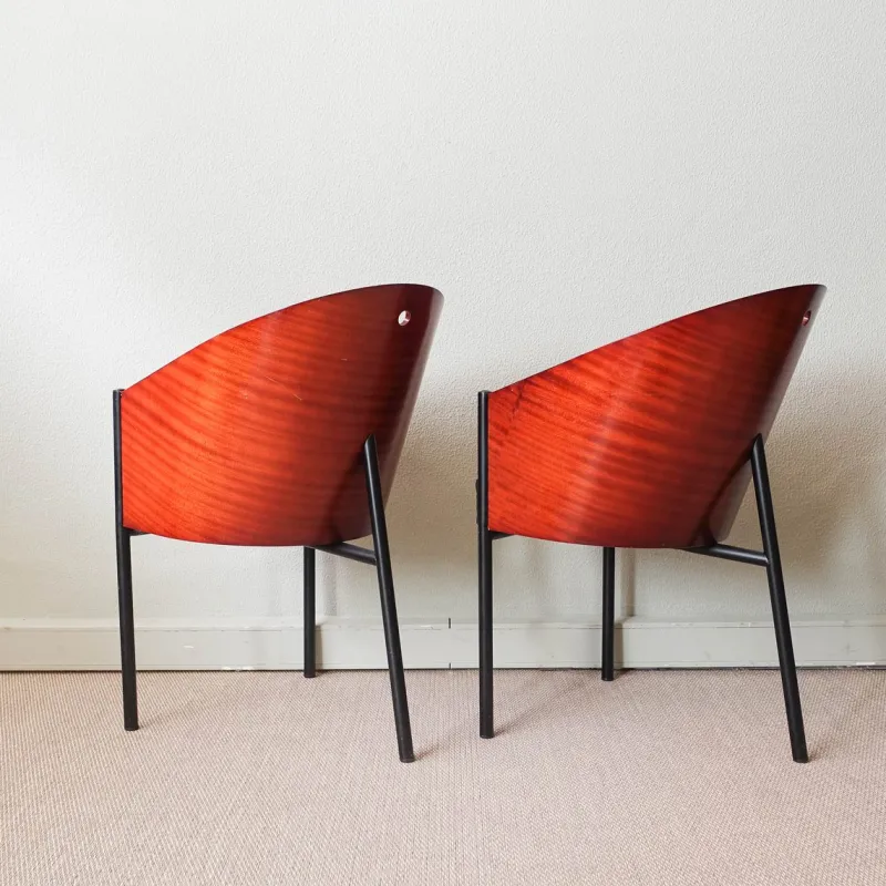 Pamono Costes Chairs by Philippe Starck for Driade, 1980s, Set of 6