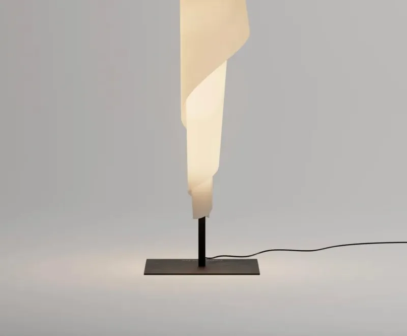 Pamono Costura Floor Lamp by Josep Aregall for Parachilna