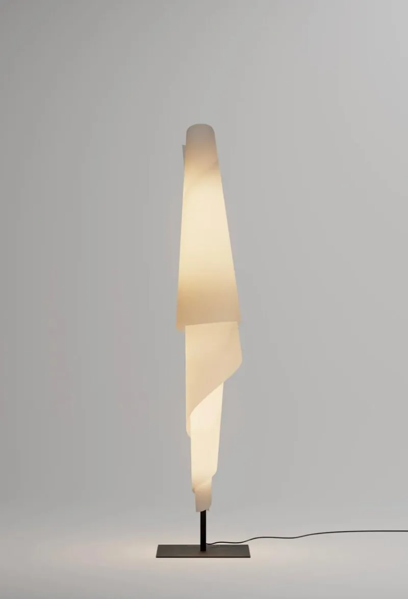Pamono Costura Floor Lamp by Josep Aregall for Parachilna