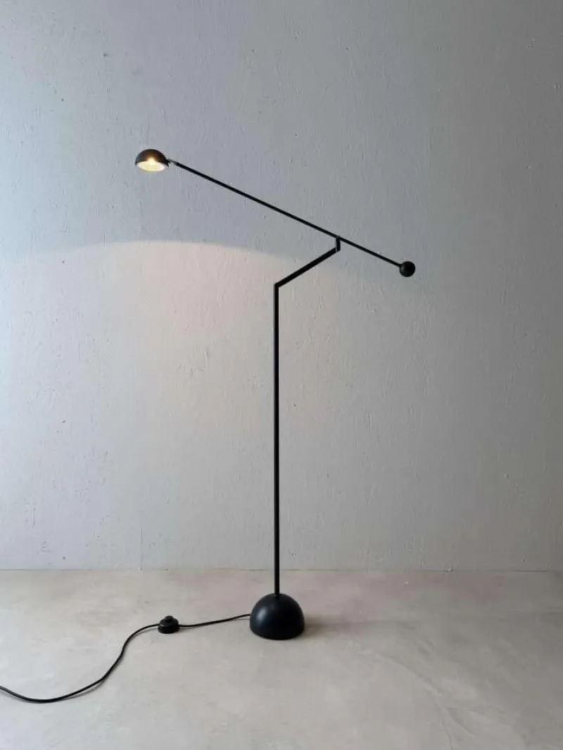 Pamono Counterbalance Floor Lamp from Sölken, 1980s> Floor Lamps