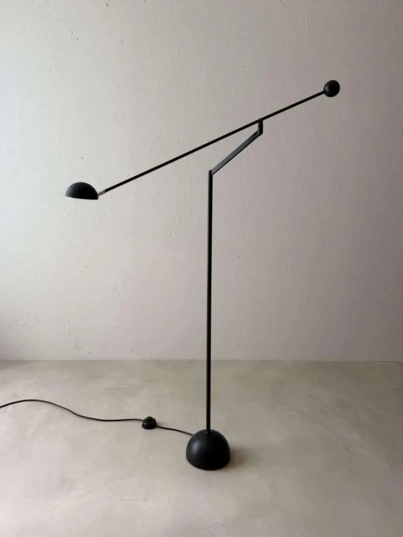 Pamono Counterbalance Floor Lamp from Sölken, 1980s> Floor Lamps