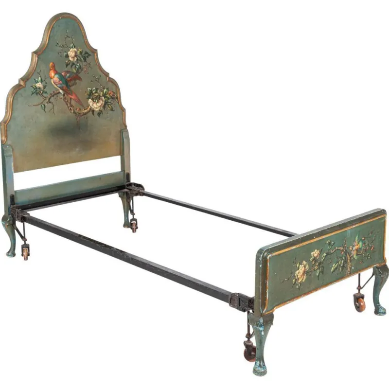 New Pamono Country House Hand Painted Single Bedstead