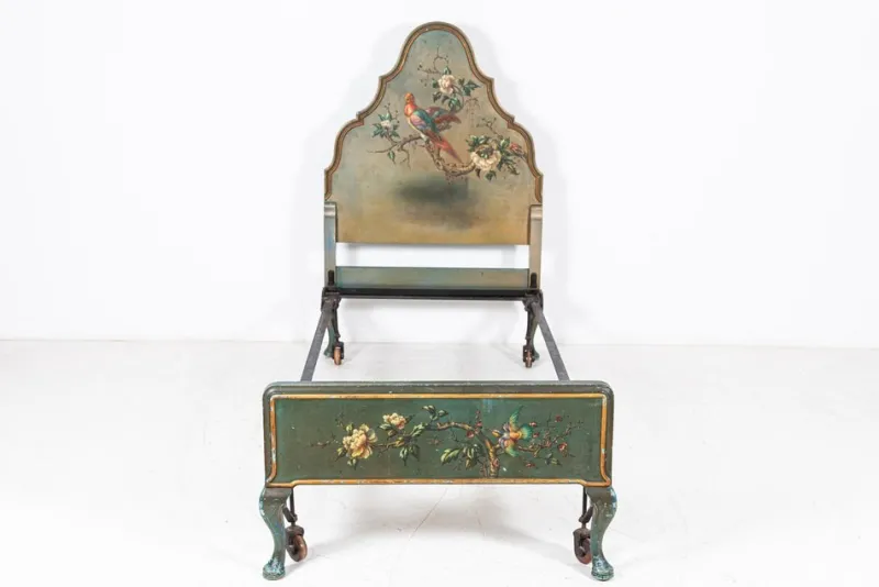 New Pamono Country House Hand Painted Single Bedstead