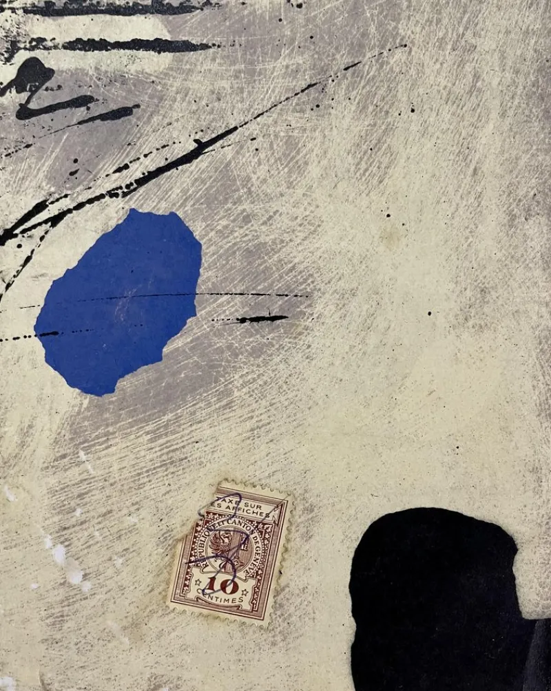 Outlet Pamono Cour Saint-Pierre Gallery Poster after James Coignard, 1974