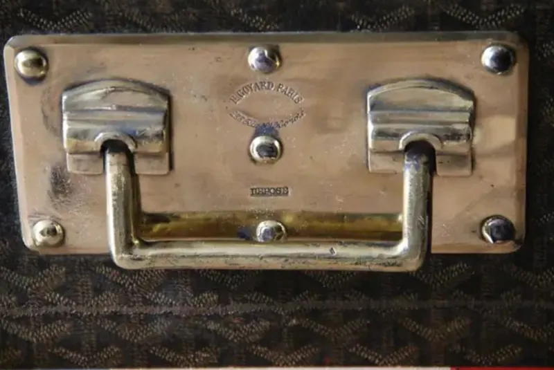 Discount Pamono Courier Trunk from Goyard, 1920s