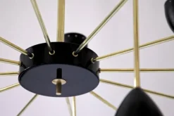Sale Pamono Courtney Branching Brass Chandelier by Silvio Piattelli
