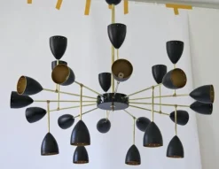 Sale Pamono Courtney Branching Brass Chandelier by Silvio Piattelli