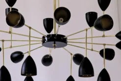 Sale Pamono Courtney Branching Brass Chandelier by Silvio Piattelli