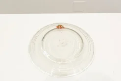 Outlet Pamono Craft Blown Glass Dish, Spain