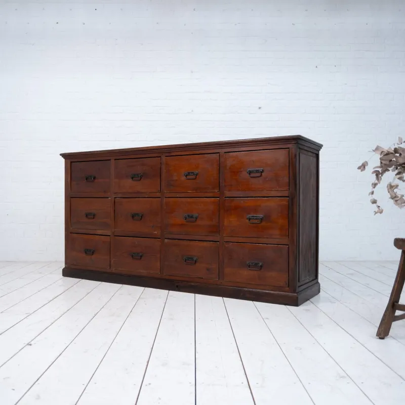 Pamono Craft Cabinet with Drawers, France, 1900s> Sideboards & Buffets