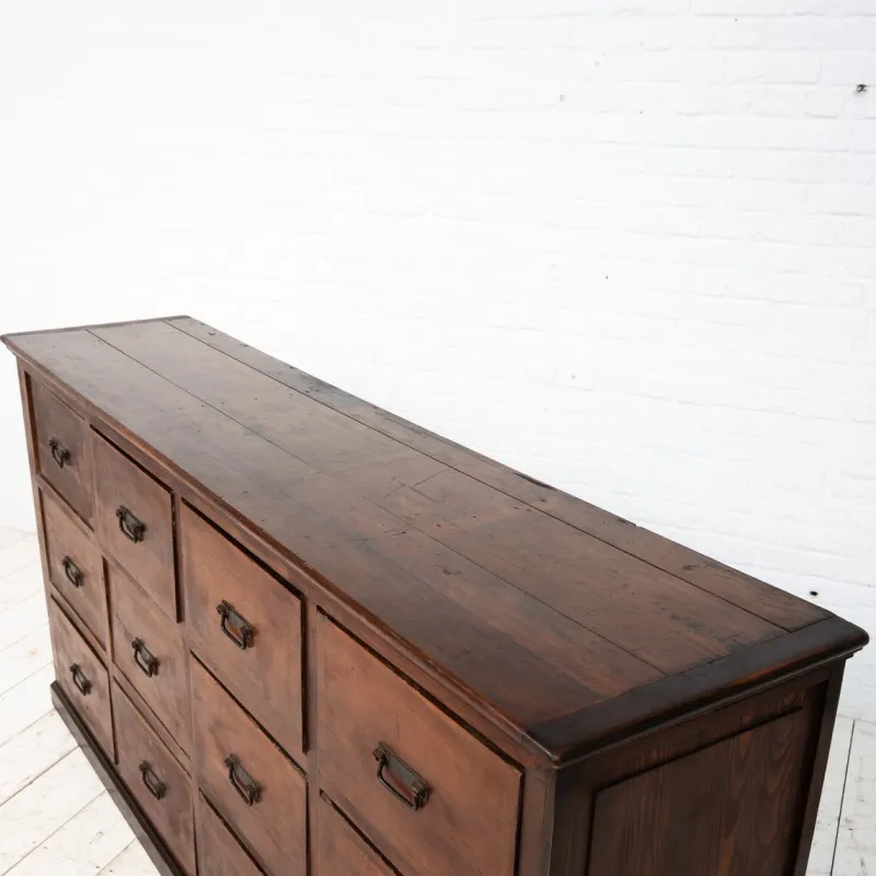 Pamono Craft Cabinet with Drawers, France, 1900s> Sideboards & Buffets