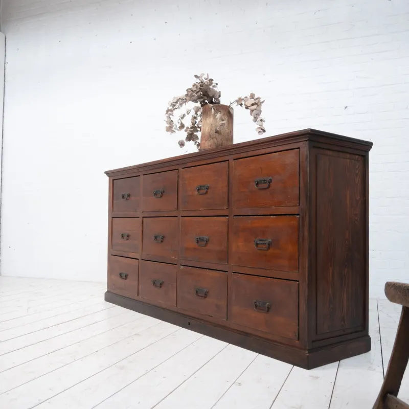 Pamono Craft Cabinet with Drawers, France, 1900s> Sideboards & Buffets