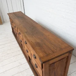 Pamono Craft Cabinet with Drawers and Sliding Doors, 1900s><noscript><img width=