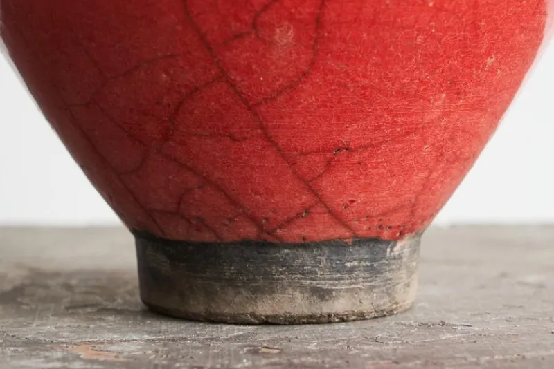 Pamono Craquelé Glazed Sang De Boeuf Bowl, 1930s> Bowls