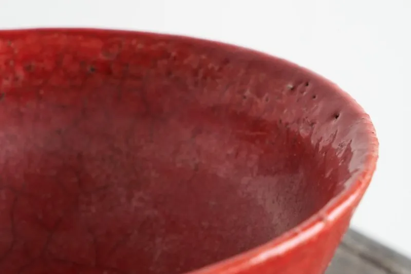 Pamono Craquelé Glazed Sang De Boeuf Bowl, 1930s> Bowls