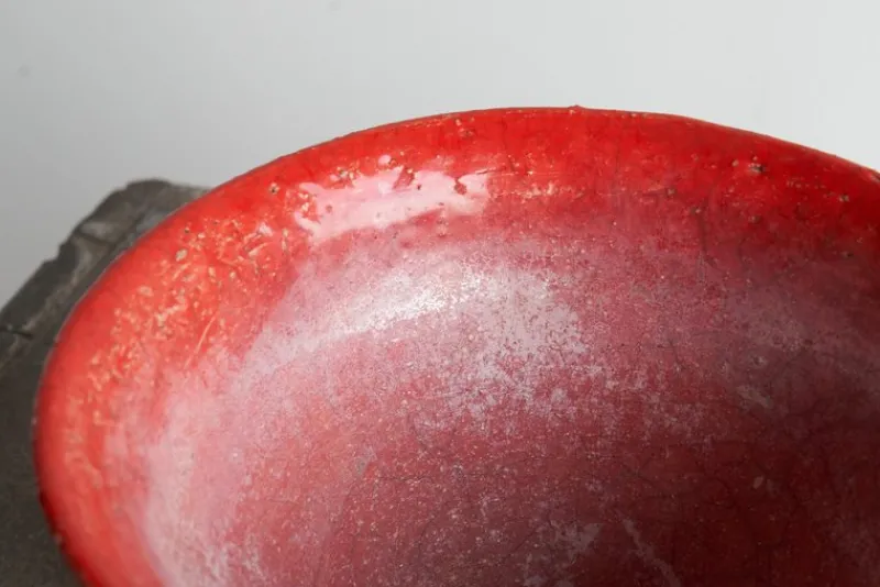 Pamono Craquelé Glazed Sang De Boeuf Bowl, 1930s> Bowls