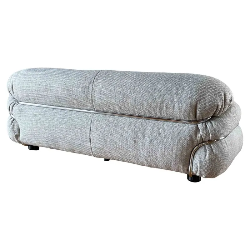 Pamono Cream Bouclé Sesann 2-Seat Sofa by Gianfranco Frattini for Cassina, 1973> Couches & Sofas