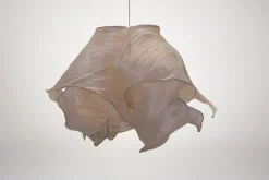 Pamono Cream Nebula Pendant Lamp by Mirei Monticelli