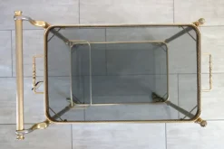 Pamono Creations Series Bar Trolley on Wheels by Richard Prestige, France, 1960s><noscript><img width=