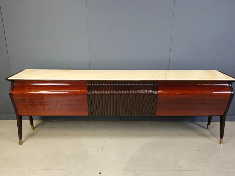 Pamono Credenza by Osvaldo Borsani for Atelier Borsani Varedo, 1950s> Sideboards & Buffets