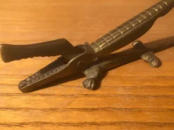 Sale Pamono Crocodile Nutcracker in Brass by Walter Bosse, 1950s