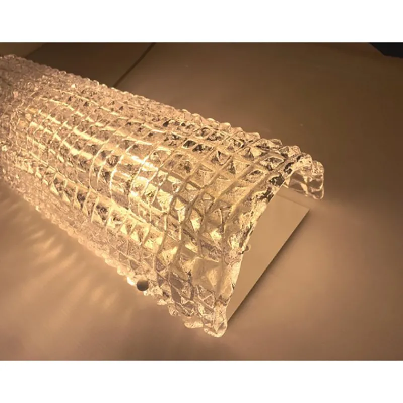 Pamono Crocodile Transparent Murano Glass Wall Sconces by Simoeng, Set of 2> Wall Lights & Sconces